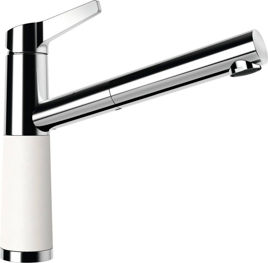 Schock Keukenkraan SC-510 SB ND Lagedruk uitschuifbaar terugstroombeveiliging draaibereik 120°