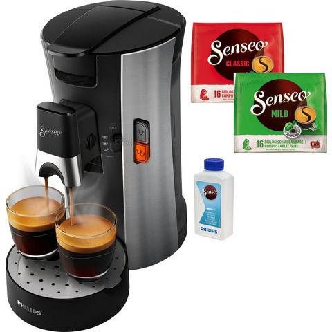 Senseo Koffiepadautomaat Select CSA250 10 inclusief gratis toebehoren ter waarde van € 14