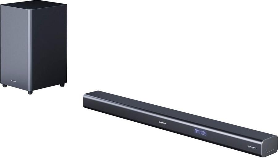 Sharp Soundbar HT-SBW460 met dolby atmos en draadloze subwoofer