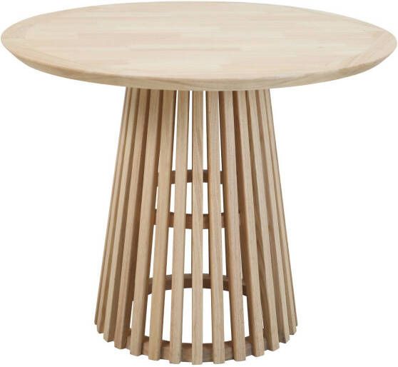 Artistiq Living Artistiq Ronde Eettafel Nikkie Hevea hout 100cm Naturel