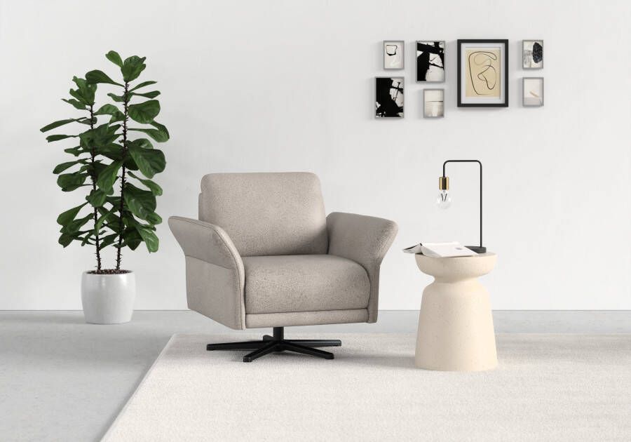 Sit&more Draaibare fauteuil YOLO met kruispoot