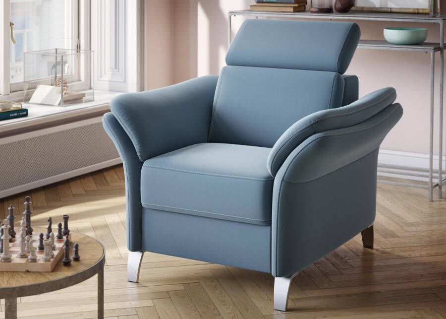 Sit&more Fauteuil Vincenzo inclusief verstelbaar hoofdeind