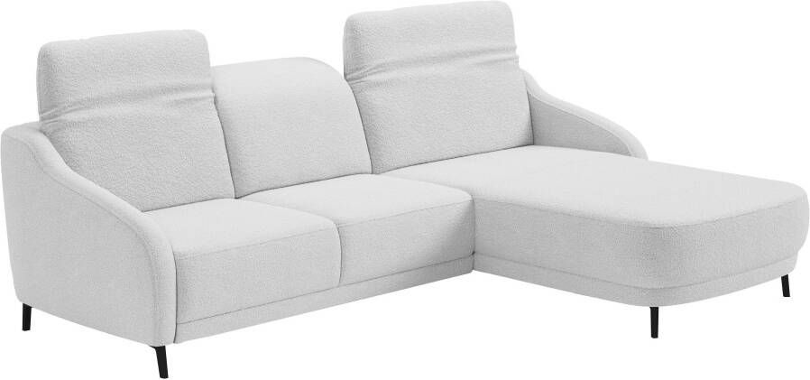 Sit&more Hoekbank Blues L-vorm naar keuze met klaptafel en usb