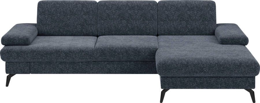 Sit&more Hoekbank Morris L-vorm incl. zitdiepteverstelling Inclusief zitdiepteverstelling en armleuningverstelling