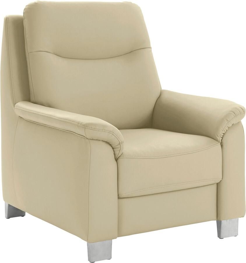 Sit&more Fauteuil Boccaccio met binnenvering en verstelbare hoofdsteun
