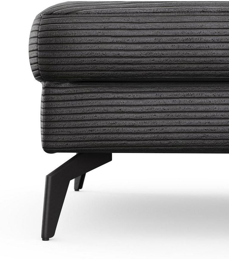 Sit&more Hocker Cabana met gestylede metalen poten