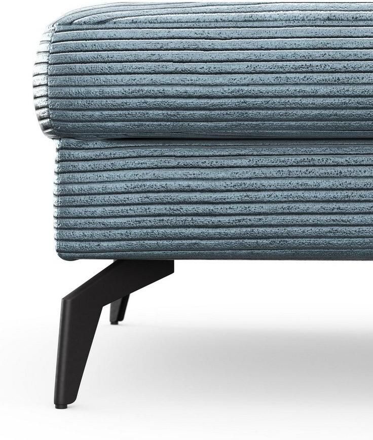 Sit&more Hocker Cabana met gestylede metalen poten