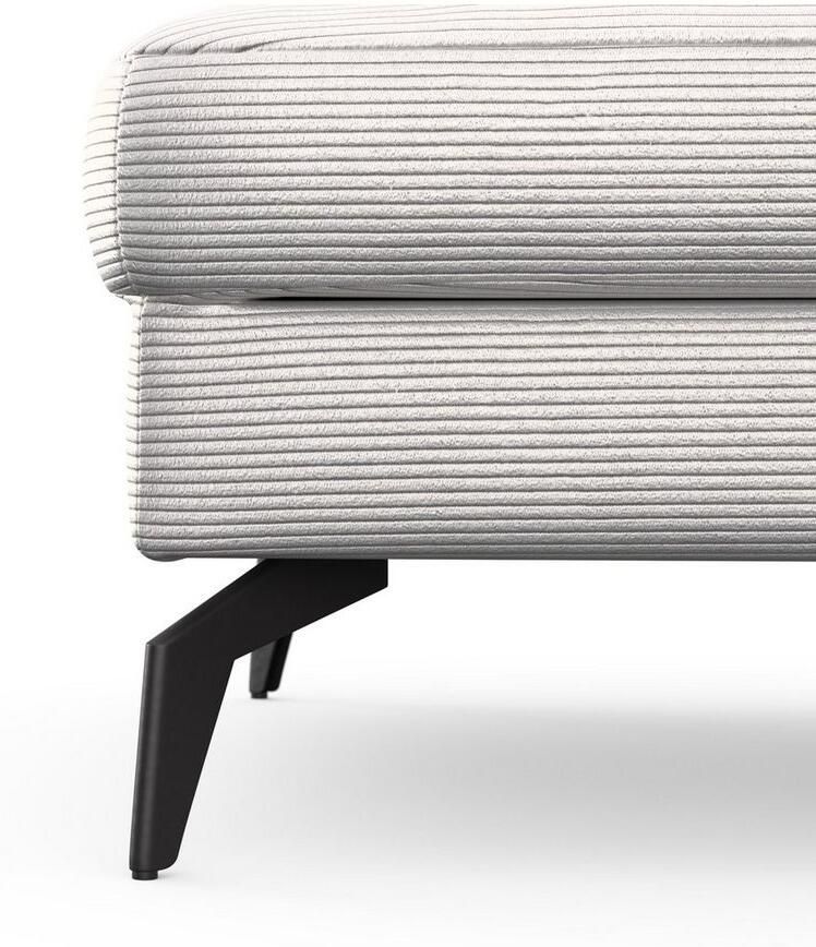 Sit&more Hocker Cabana met gestylede metalen poten
