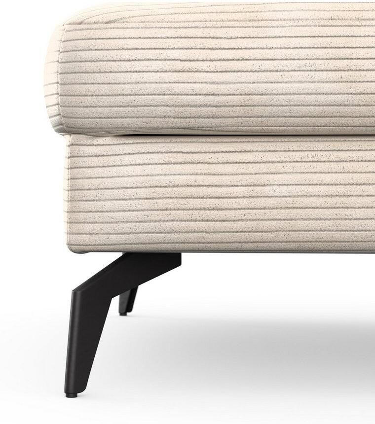 Sit&more Hocker Cabana met gestylede metalen poten