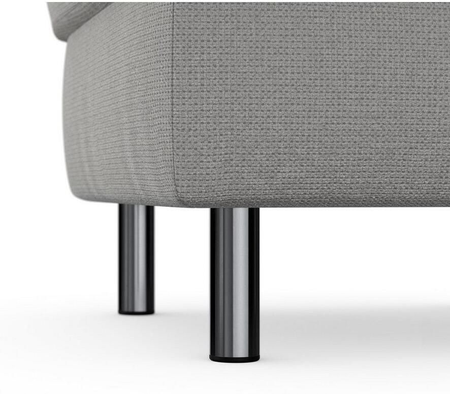 Sit&more Hocker met bergruimte Sinatra Zitoppervlak is afneembaar chroomkleurige metalen poten