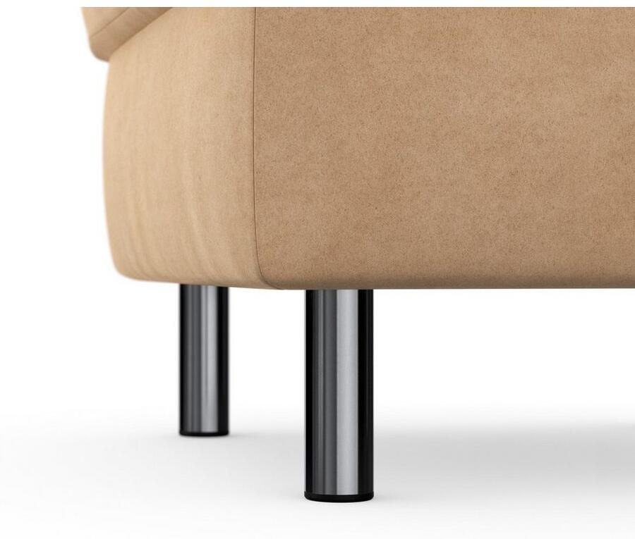 Sit&more Hocker met bergruimte Sinatra Zitoppervlak is afneembaar chroomkleurige metalen poten