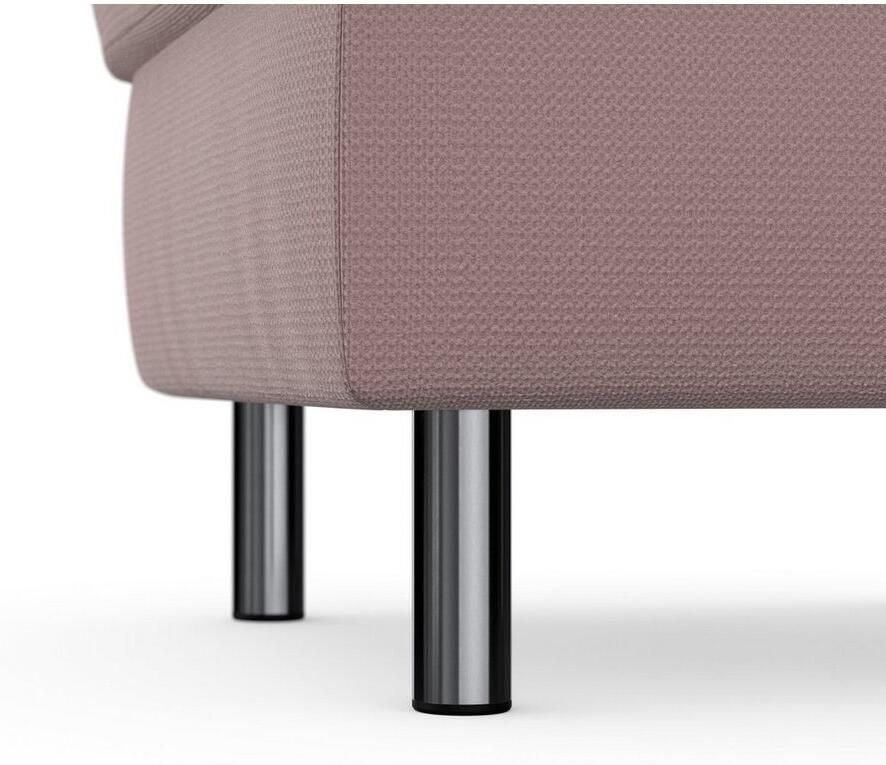 Sit&more Hocker met bergruimte Sinatra Zitoppervlak is afneembaar chroomkleurige metalen poten