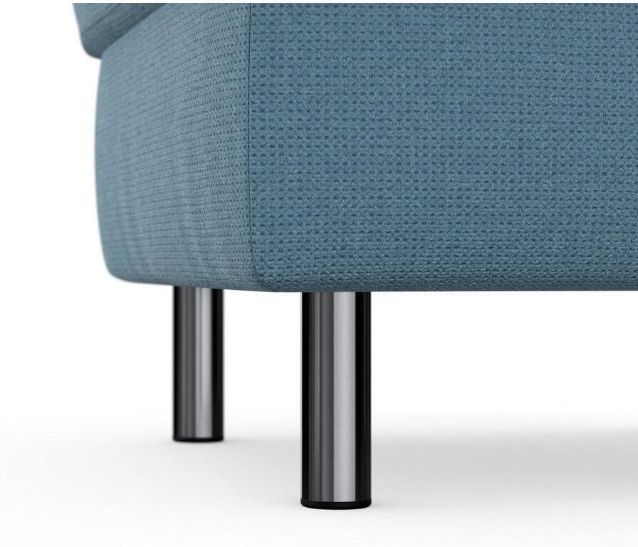 Sit&more Hocker met bergruimte Sinatra Zitoppervlak is afneembaar chroomkleurige metalen poten