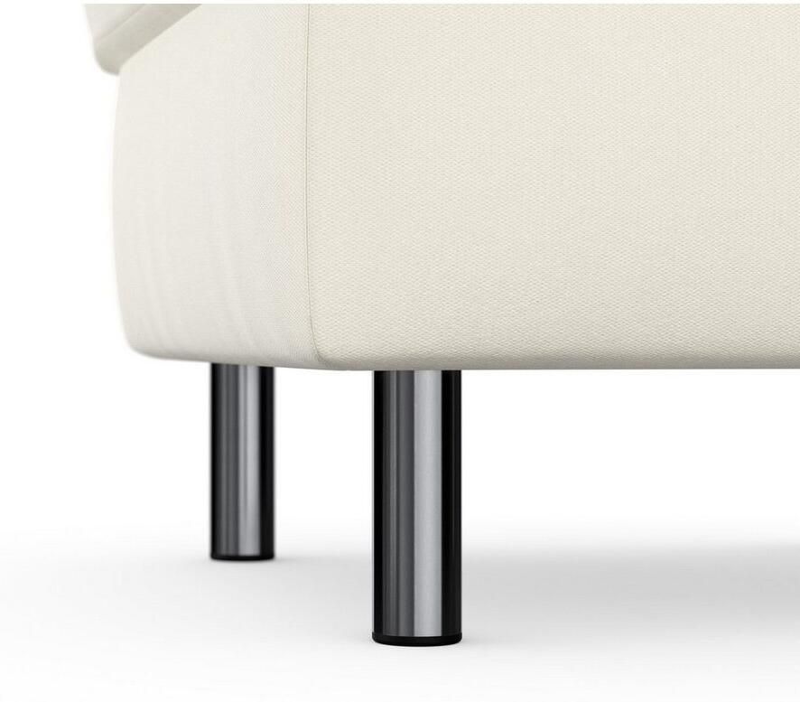 Sit&more Hocker met bergruimte Sinatra Zitoppervlak is afneembaar chroomkleurige metalen poten