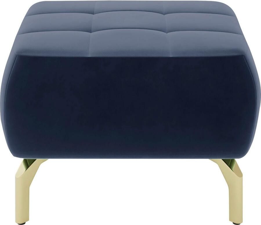 Sit&more Hocker Orient 1 goudkleurige metalen poten