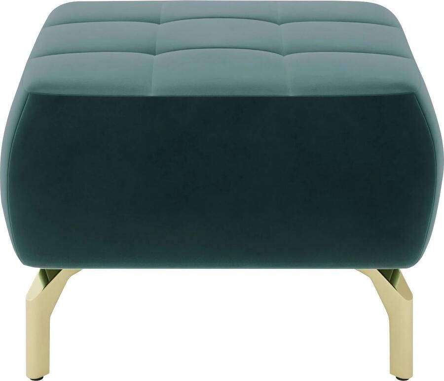 Sit&more Hocker Orient 1 goudkleurige metalen poten