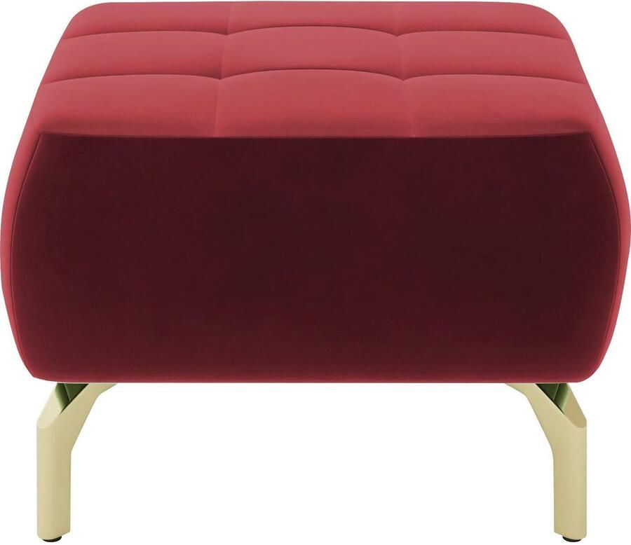 Sit&more Hocker Orient 1 goudkleurige metalen poten