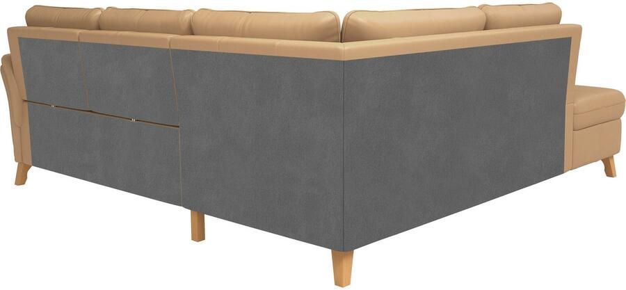 Sit&more Hoekbank Göteborg inclusief zitdiepteverstelling optioneel met bedfunctie & bedlade