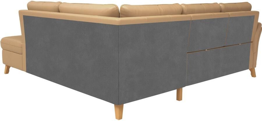 Sit&more Hoekbank Göteborg inclusief zitdiepteverstelling optioneel met bedfunctie & bedlade