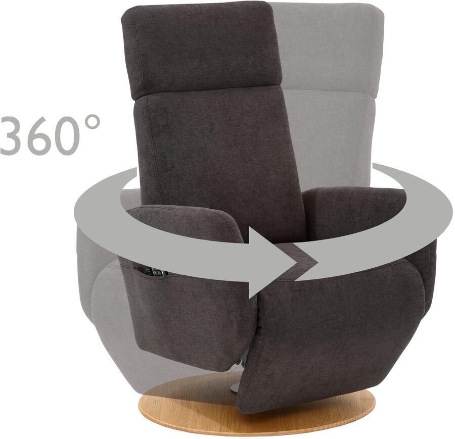 Sit&more Relaxfauteuil Cobra naar keuze met 2 motoren 2 motoren en accu of met 2 motoren