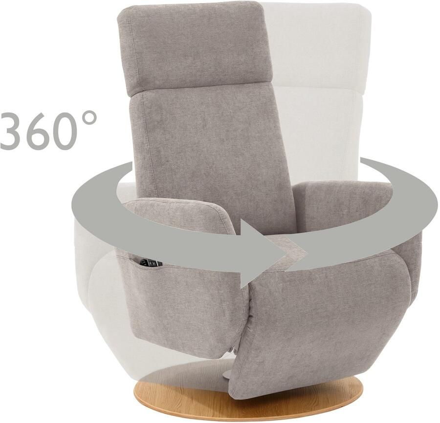 Sit&more Relaxfauteuil Cobra naar keuze met 2 motoren 2 motoren en accu of met 2 motoren