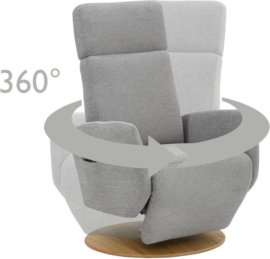 Sit&more Relaxfauteuil Cobra naar keuze met 2 motoren 2 motoren en accu of met 2 motoren