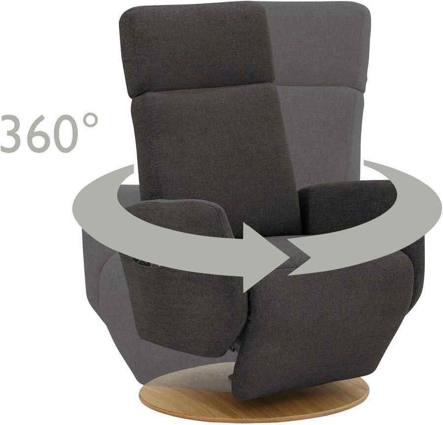 Sit&more Relaxfauteuil Cobra naar keuze met 2 motoren 2 motoren en accu of met 2 motoren