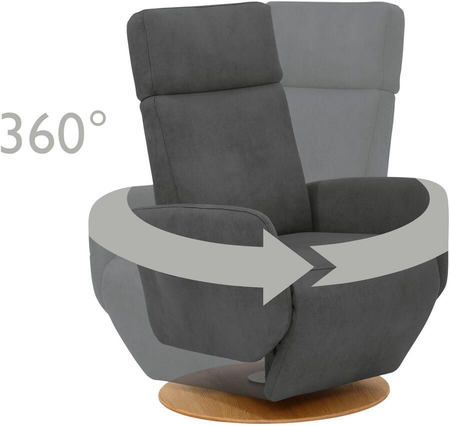 Sit&more Relaxfauteuil Cobra naar keuze met 2 motoren 2 motoren en accu of met 2 motoren