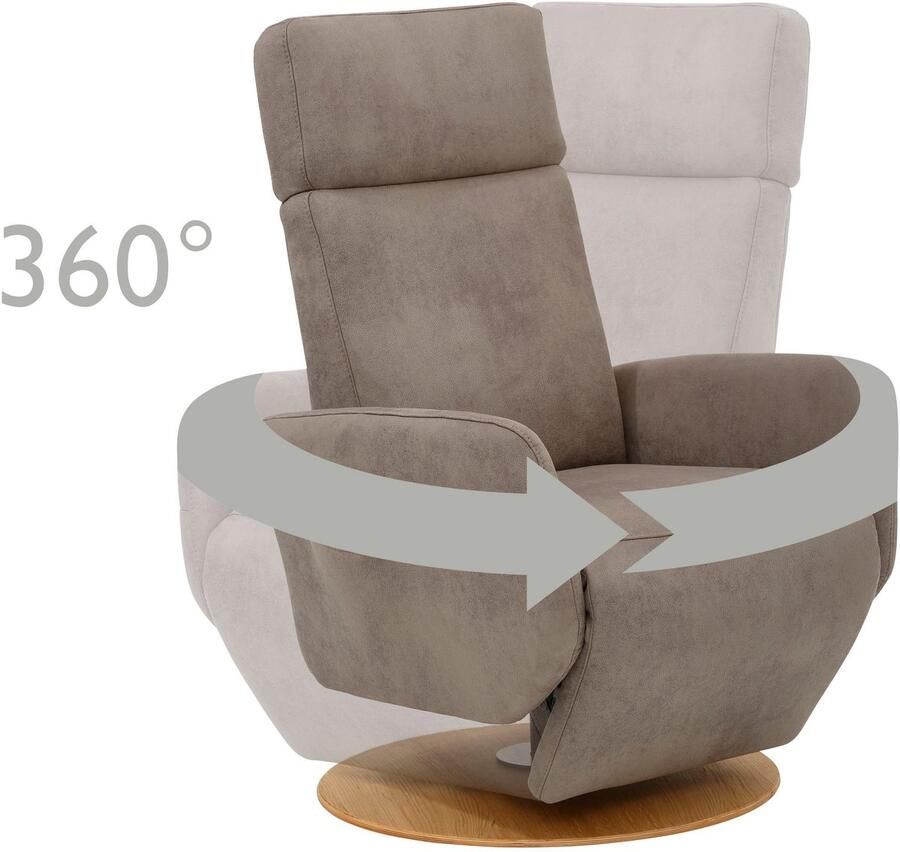 Sit&more Relaxfauteuil Cobra naar keuze met 2 motoren 2 motoren en accu of met 2 motoren