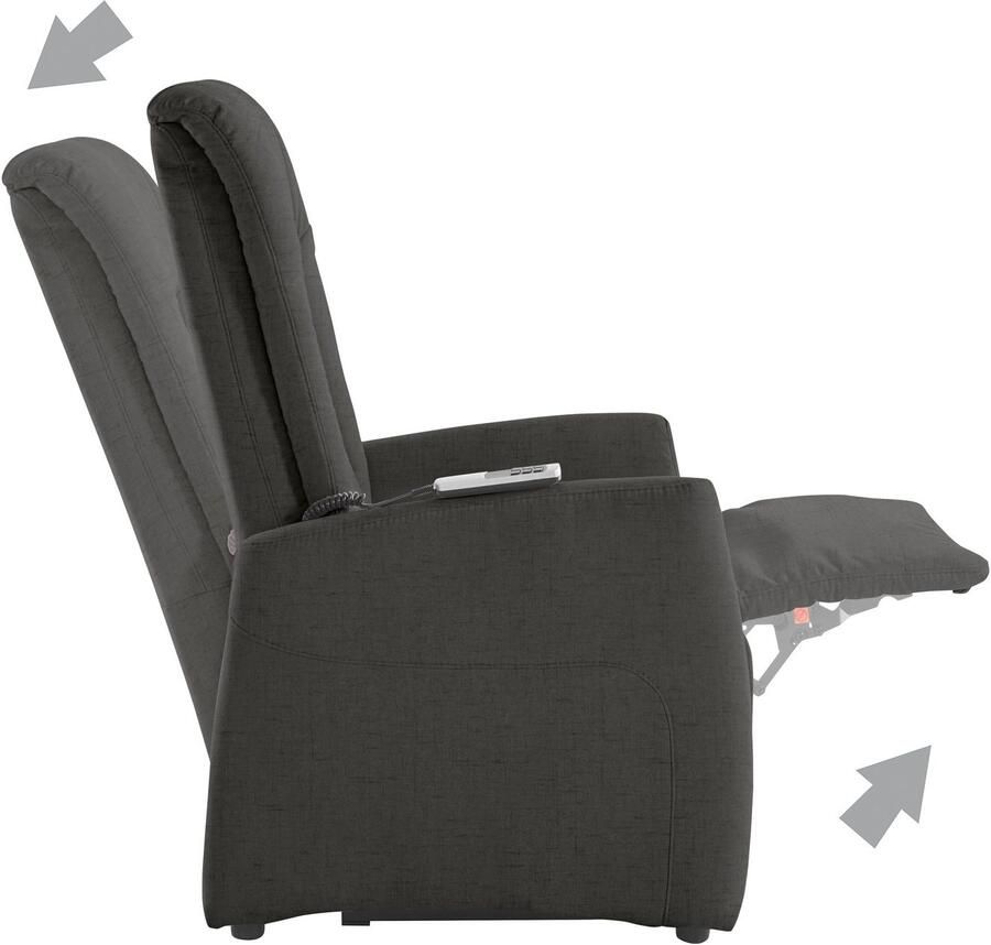 Sit&more Relaxfauteuil MELISSA naar keuze elektrisch of handmatig verstelbaar optioneel opstahulp