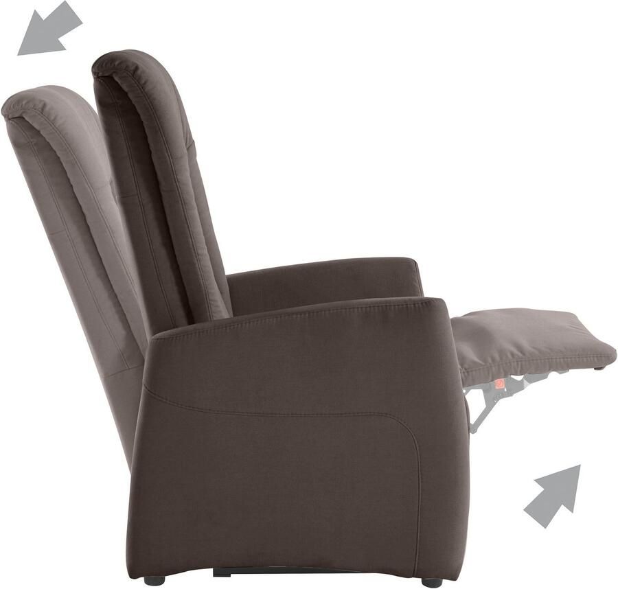 Sit&more Relaxfauteuil MELISSA naar keuze elektrisch of handmatig verstelbaar optioneel opstahulp