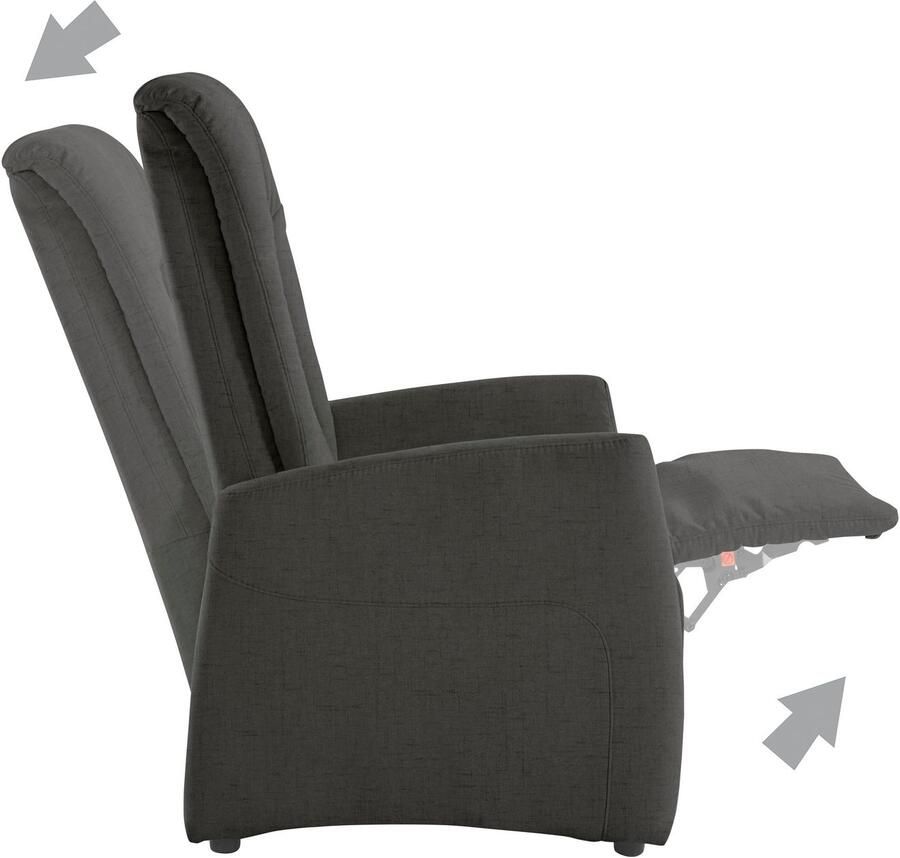 Sit&more Relaxfauteuil MELISSA naar keuze elektrisch of handmatig verstelbaar optioneel opstahulp