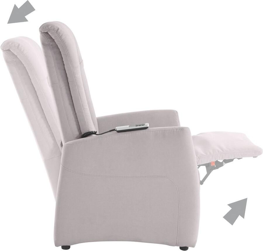 Sit&more Relaxfauteuil MELISSA naar keuze elektrisch of handmatig verstelbaar optioneel opstahulp