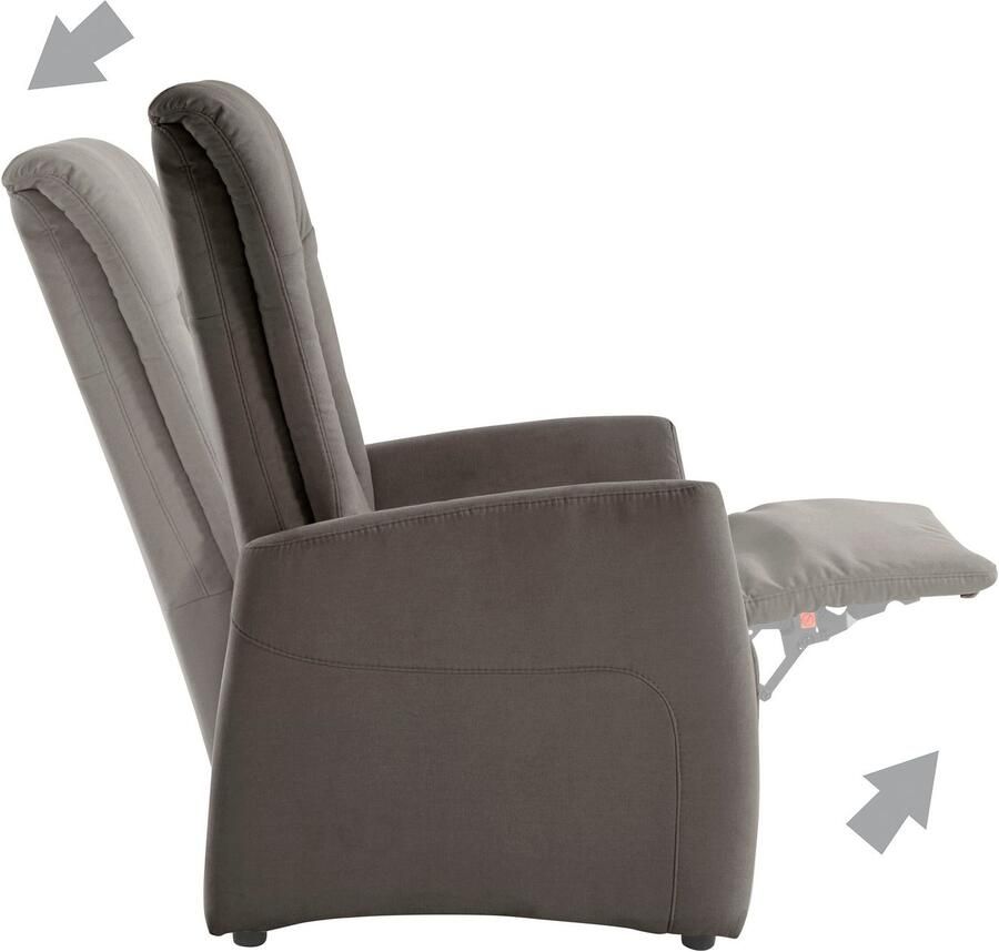 Sit&more Relaxfauteuil MELISSA naar keuze elektrisch of handmatig verstelbaar optioneel opstahulp