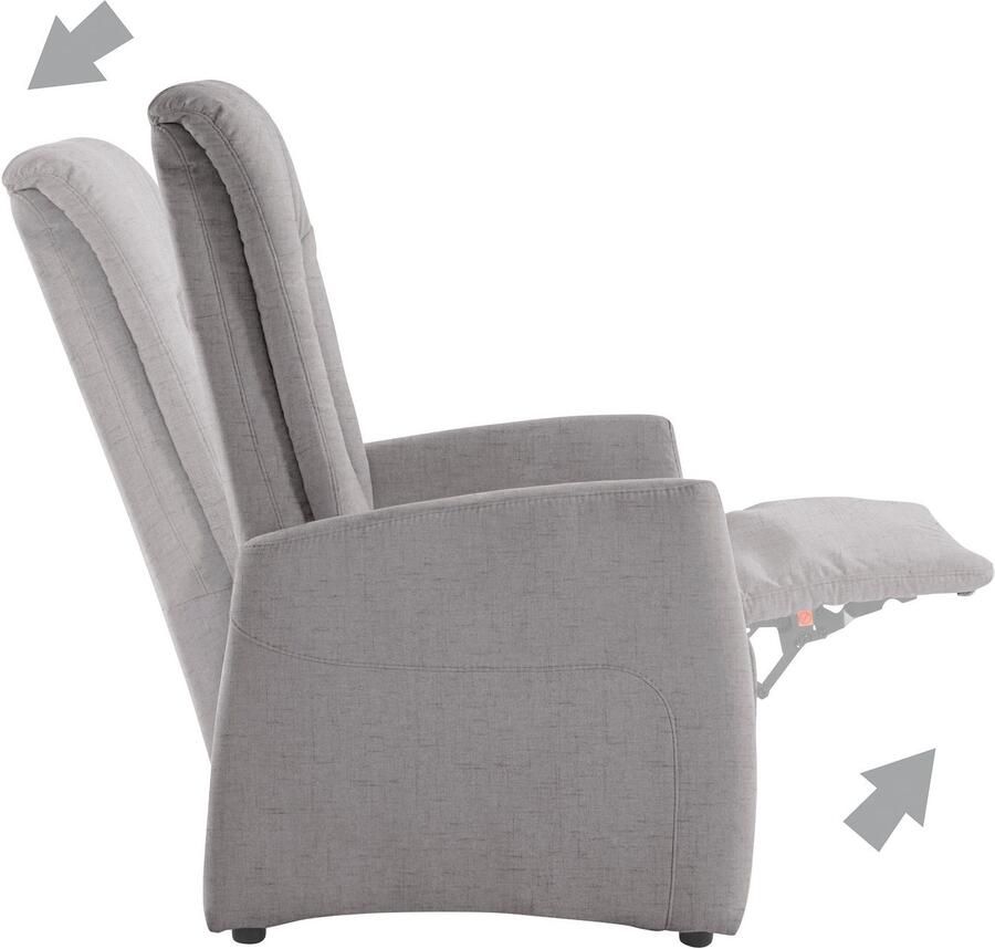 Sit&more Relaxfauteuil MELISSA naar keuze elektrisch of handmatig verstelbaar optioneel opstahulp