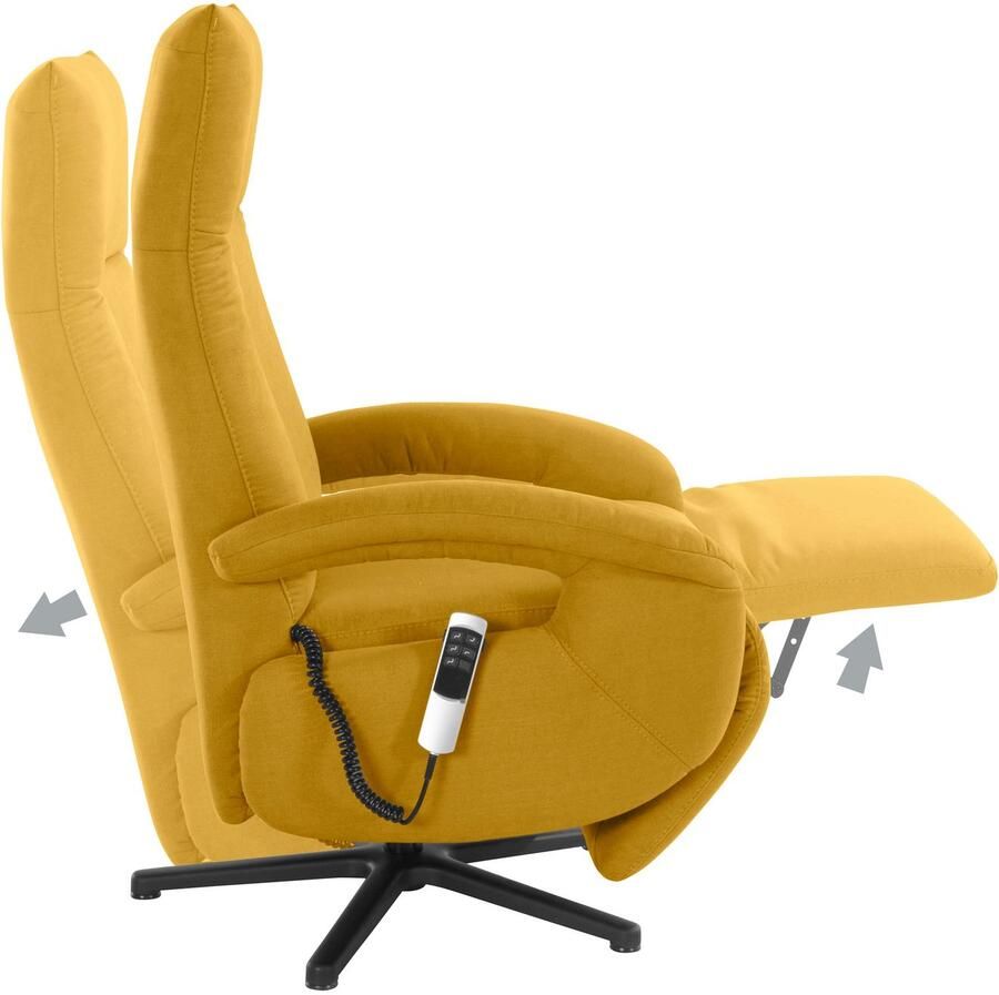 Sit&more Relaxfauteuil Tycoon naar keuze handmatig met twee motoren of met accu of met 2 motoren