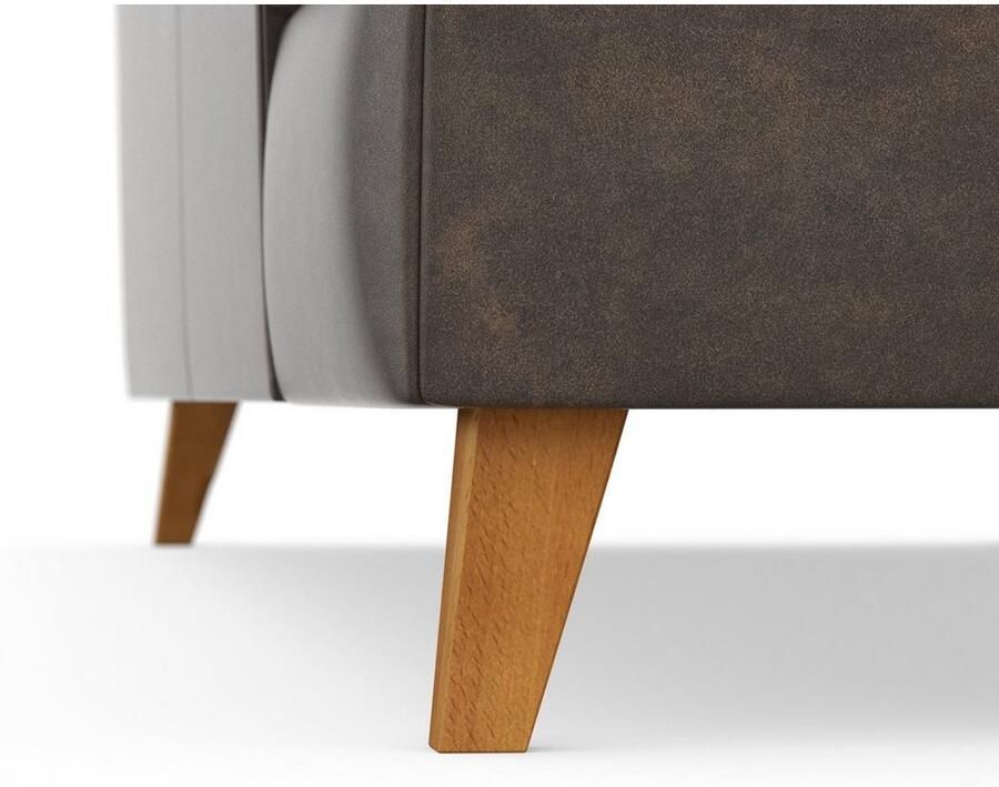 Sit&more Zithoek Göteborg inclusief zitdiepteverstelling optioneel met bedfunctie & bedlade