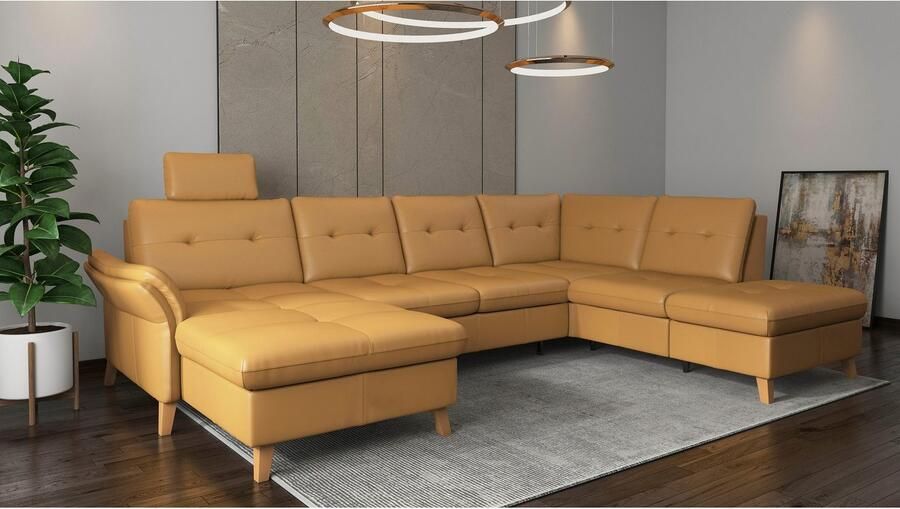 Sit&more Zithoek Göteborg inclusief zitdiepteverstelling optioneel met bedfunctie & bedlade