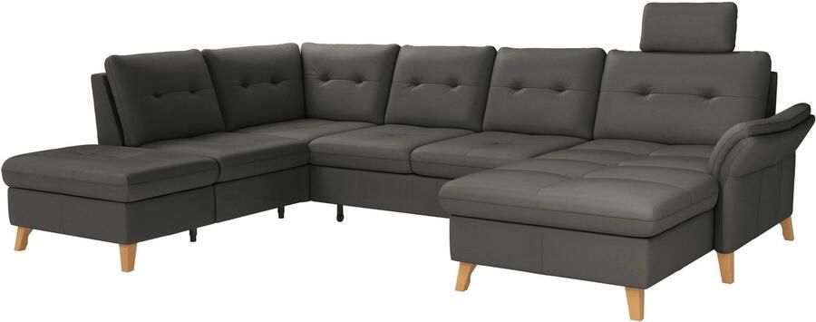 Sit&more Zithoek Göteborg inclusief zitdiepteverstelling optioneel met bedfunctie & bedlade