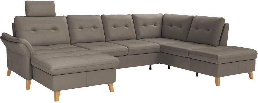 Sit&more Zithoek Göteborg inclusief zitdiepteverstelling optioneel met bedfunctie & bedlade