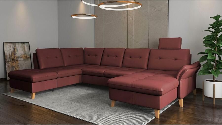 Sit&more Zithoek Göteborg inclusief zitdiepteverstelling optioneel met bedfunctie & bedlade