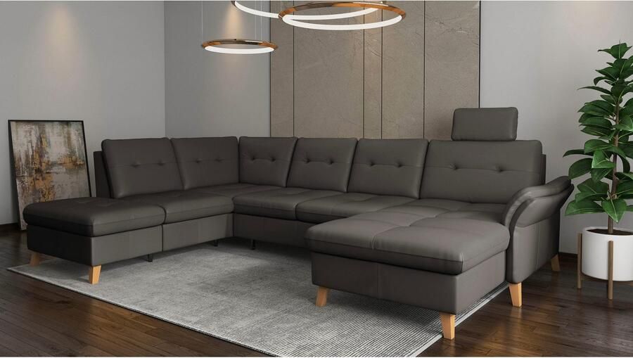 Sit&more Zithoek Göteborg inclusief zitdiepteverstelling optioneel met bedfunctie & bedlade