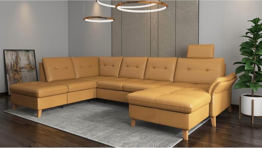 Sit&more Zithoek Göteborg inclusief zitdiepteverstelling optioneel met bedfunctie & bedlade