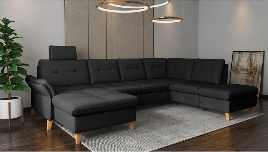 Sit&more Zithoek Göteborg inclusief zitdiepteverstelling optioneel met bedfunctie & bedlade