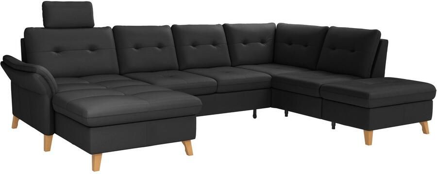 Sit&more Zithoek Göteborg inclusief zitdiepteverstelling optioneel met bedfunctie & bedlade