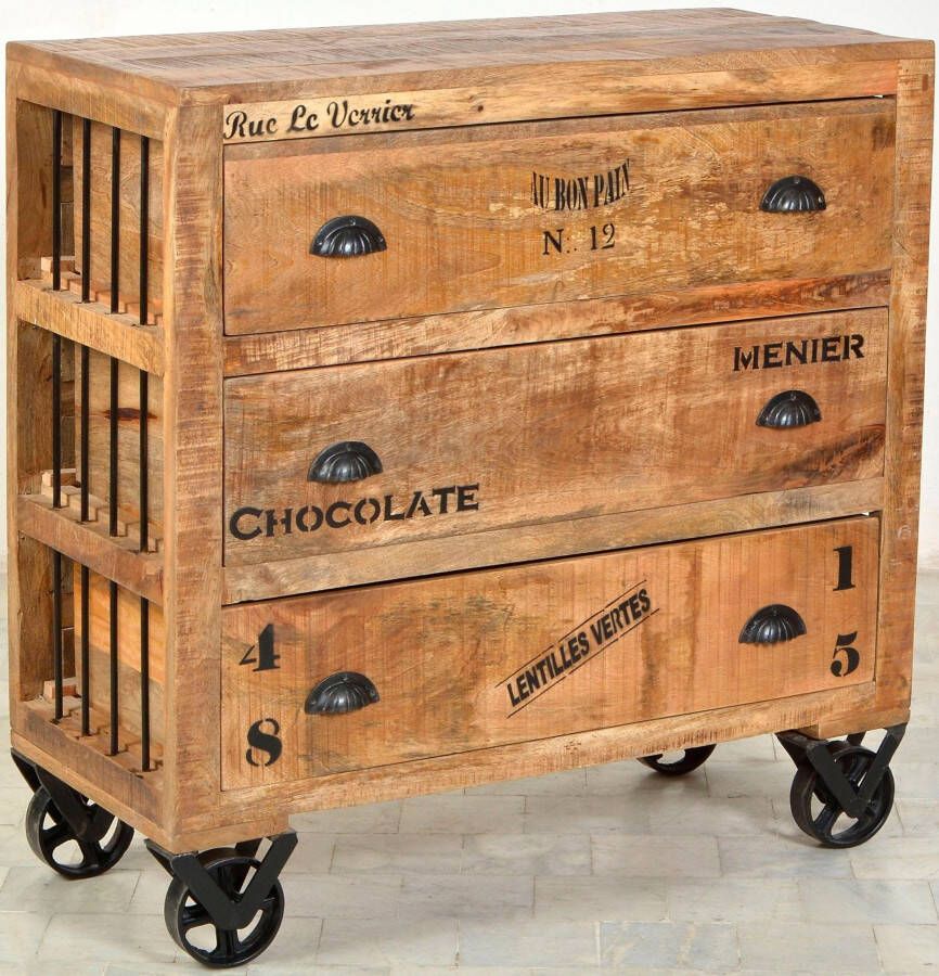 SIT Kast Rustiek Breedte 90 cm shabby chic vintage