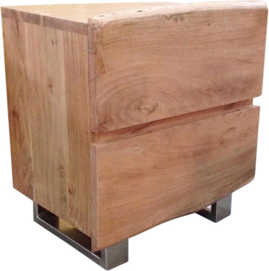 Artistiq Living Artistiq Nachtkastje Albero Bruin Hout Naturel