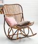 Artistiq Living Artistiq Schommelstoel Rattan Bruin - Thumbnail 2