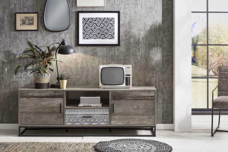 SIT Tv-meubel Skandi met decoratief patroon