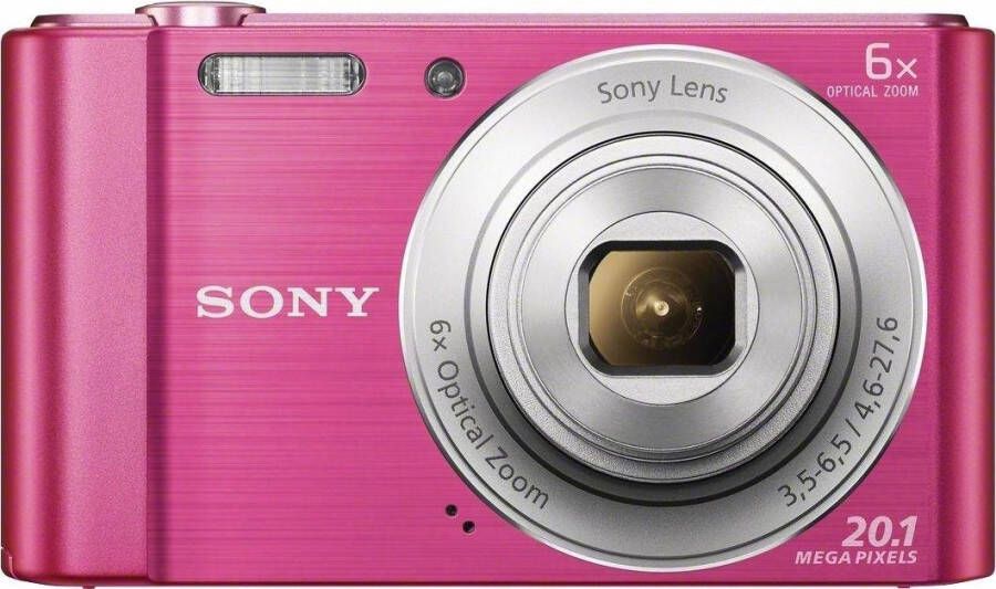 Sony Compact-camera DSC-W810 Gezichtsherkenningstechnologie voor maximaal 8 gezichten